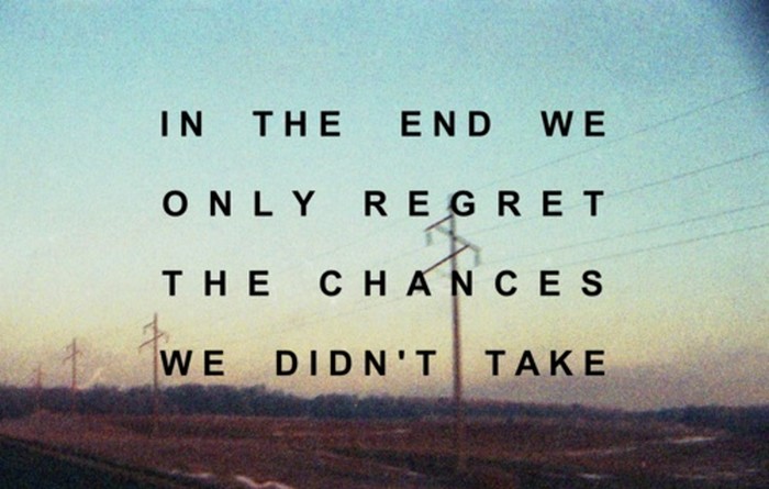 Refuse to Live With Regrets
